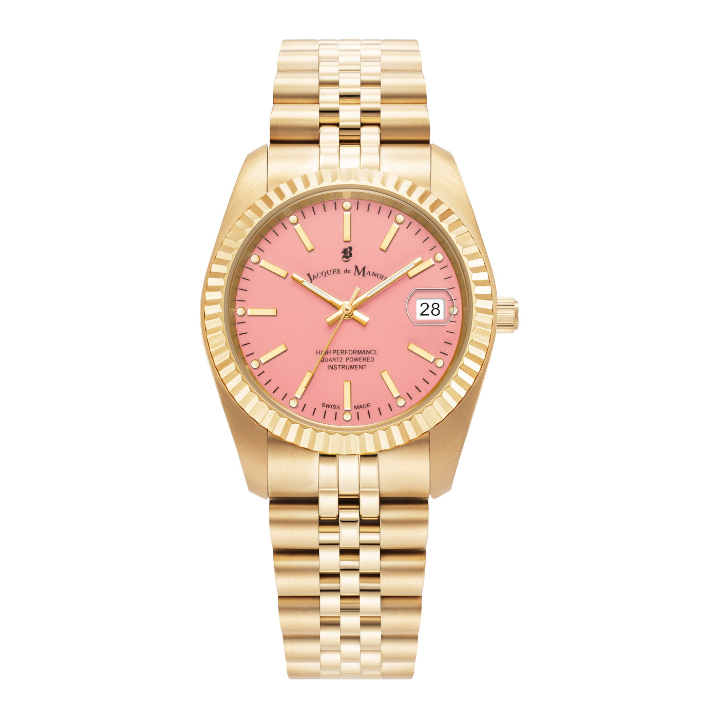 Jacques du Manoir Inspiration Gold Watch JWL02903