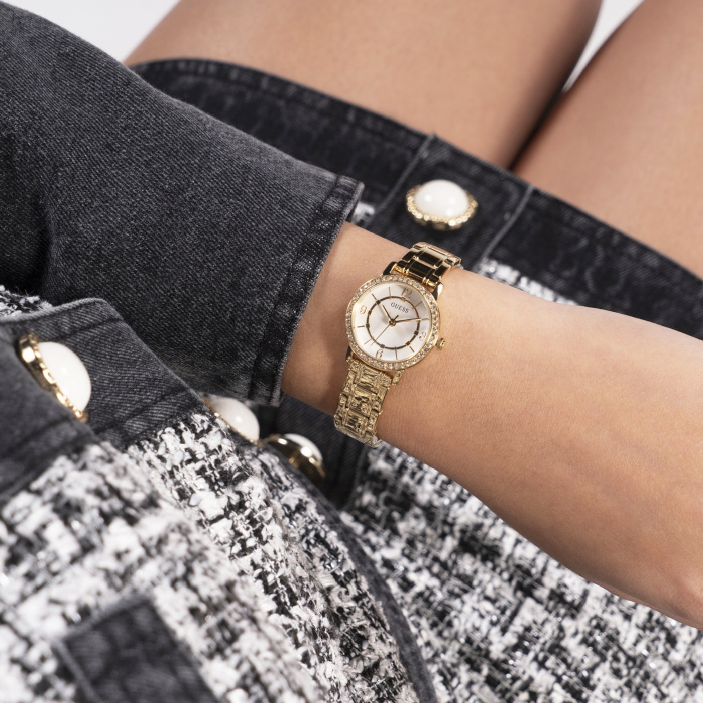 GUESS Gold Watch GW0468L2