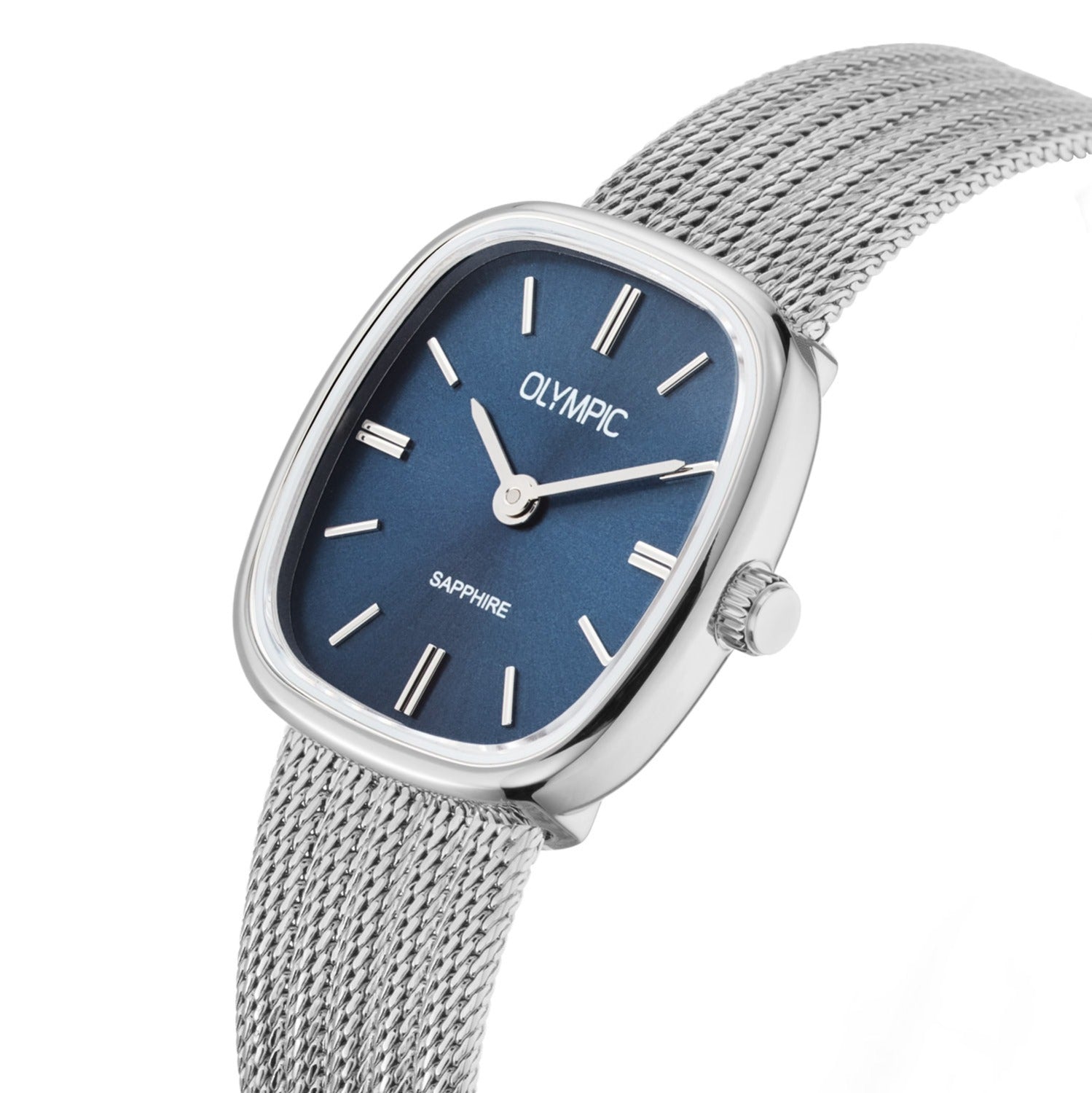 Olympic RetroChic Silver Women's Watch OL73DSS002