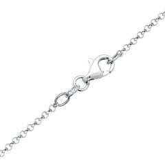 Elli 925 Sterling Silver Coin Necklace 2004-BF-0007735-001