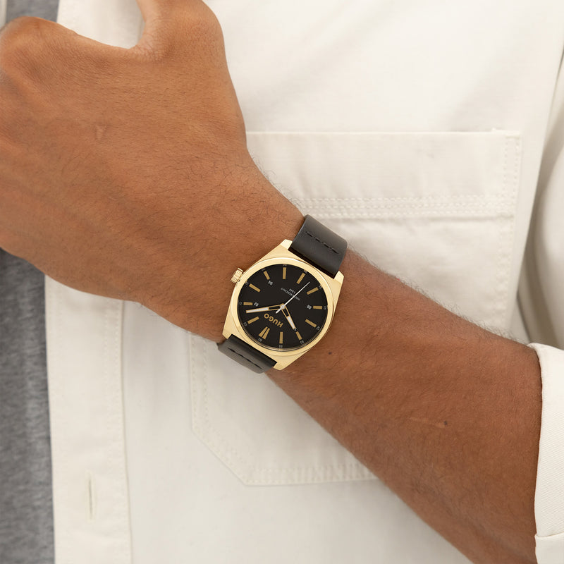 Hugo Boss #ARK Gold Men's Watch HU1530438-zoom-