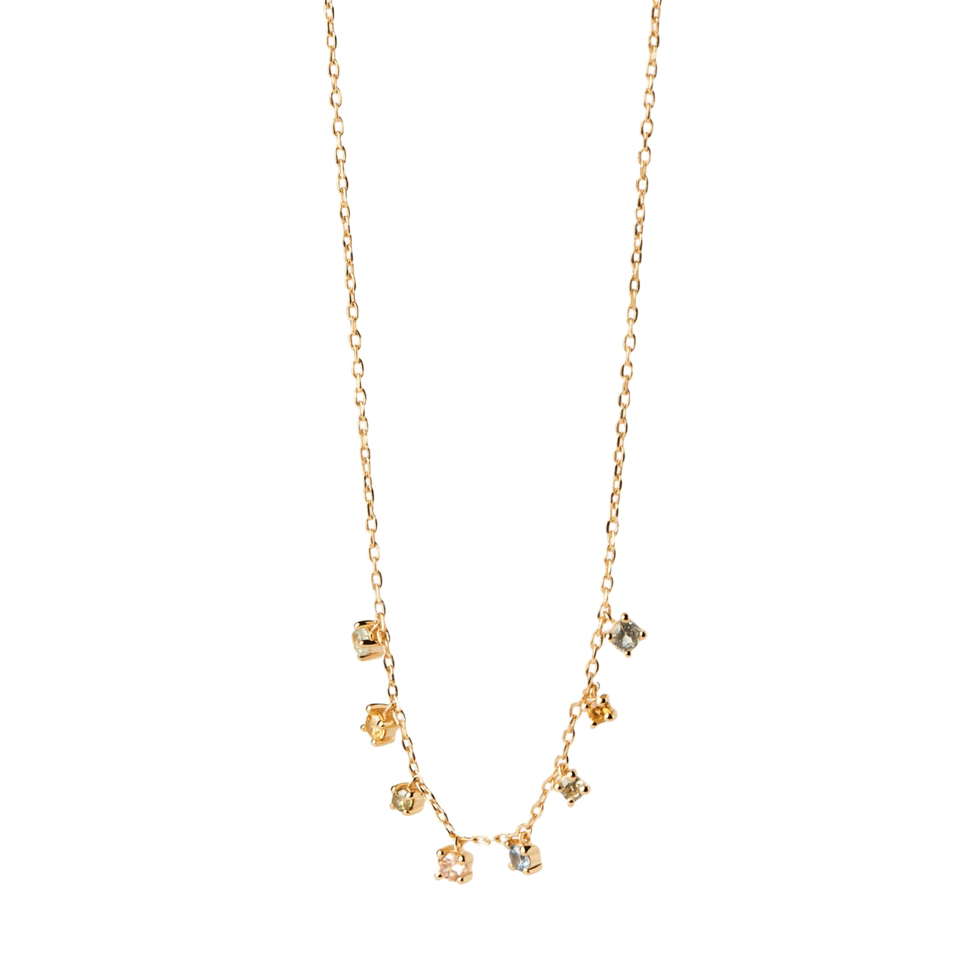 P D Paola Color 18 karat gold plated Necklace CO01-839-U