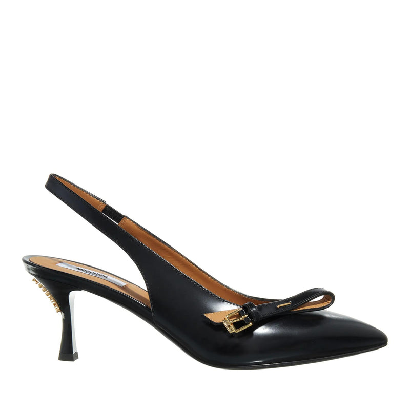 Moschino Zwarte Leren Pumps 2001-A0540808-zoom-
