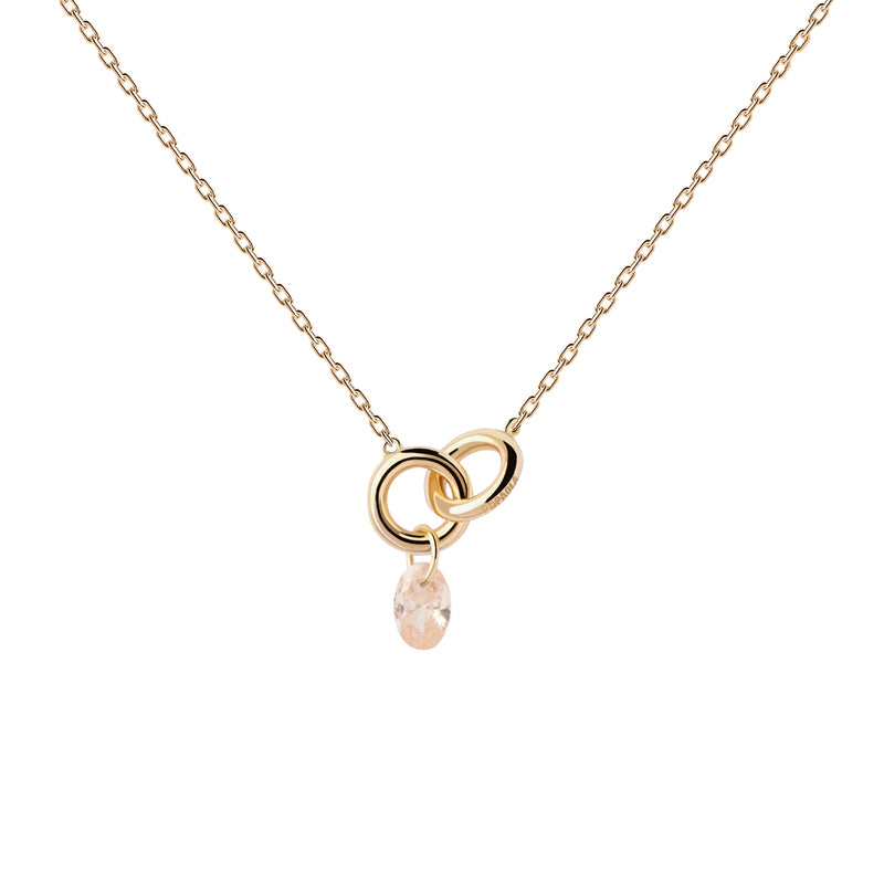 P D Paola Color 925 Sterling Silver Necklace with Gold Plating CO01-844-U-zoom-