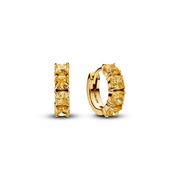Pandora Timeless Gold Plated Gele Oorringen 263851C02