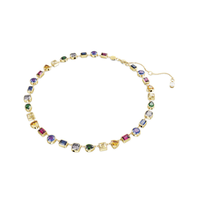 Swarovski Stilla Gold-coloured Necklace 5662915 (Length: 38.00 - 45.00 CM)-zoom-