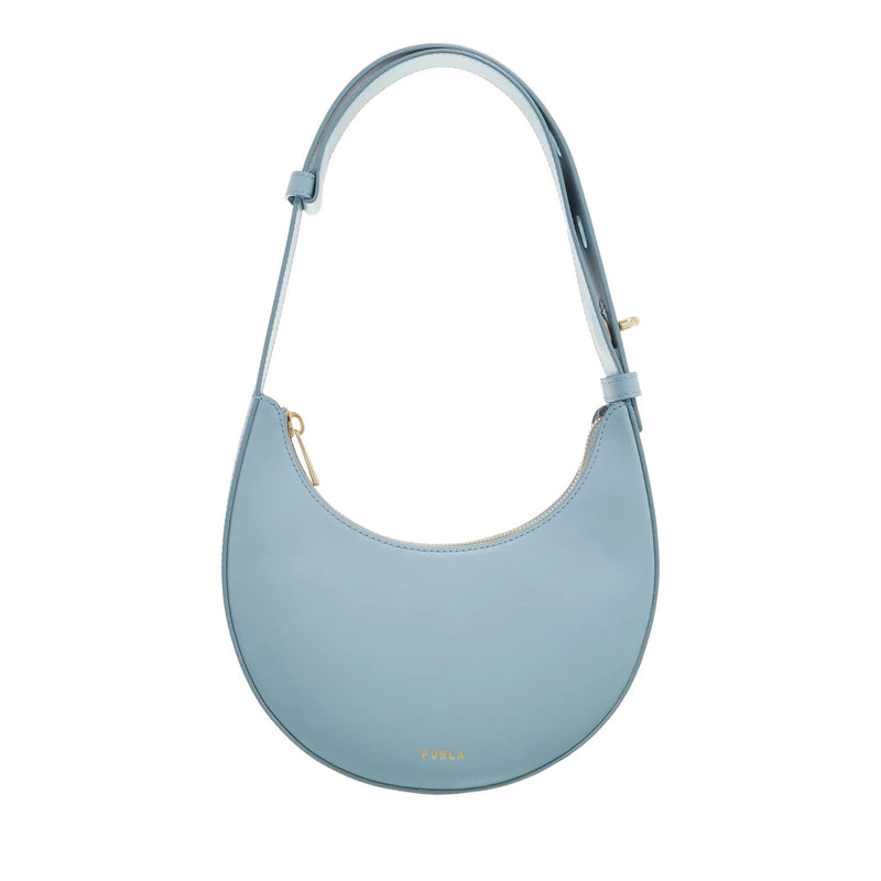Furla Delizia Grey Leather Hobo bag 2001-A0630198-zoom-