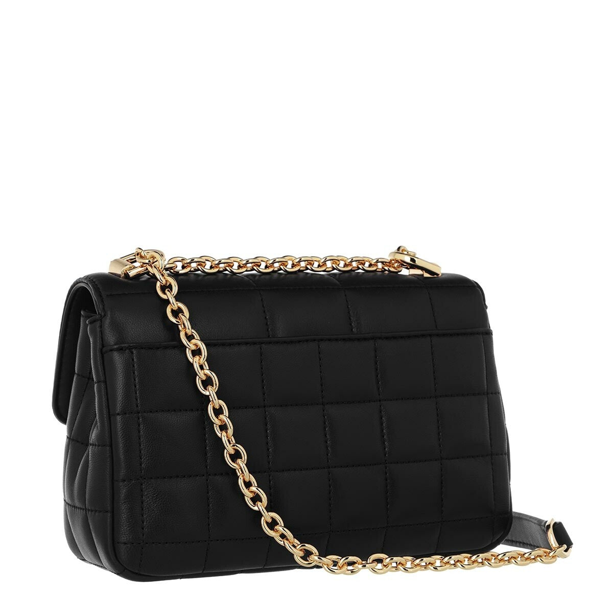 Michael Kors Soho Zwarte Kalfsleren Crossbody Tas 30F0G1SL3L-001