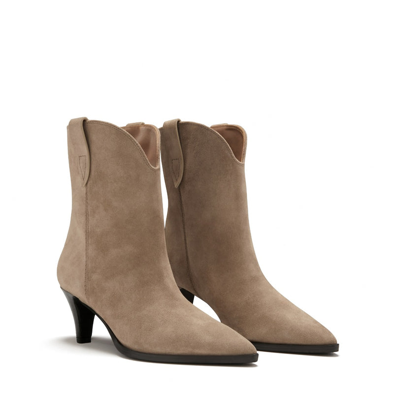 Isabel Bernard Vendôme Louane Taupe Suède Boots IB53009-178-40-zoom-