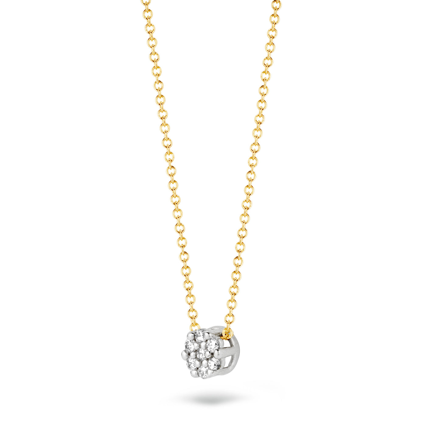 Blush 14 Karaat Gouden Ketting 3077BZI (Lengte: 42.00 cm)