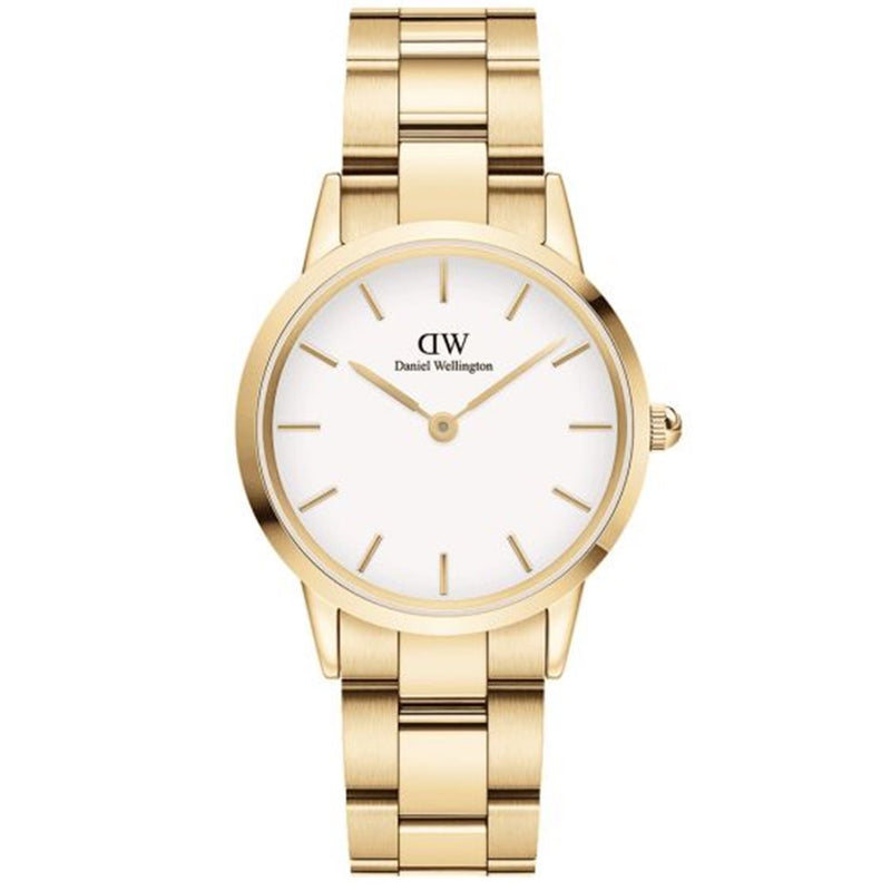 Daniel Wellington Iconic Link Goudkleurige Dameshorloge DW0010-zoom-