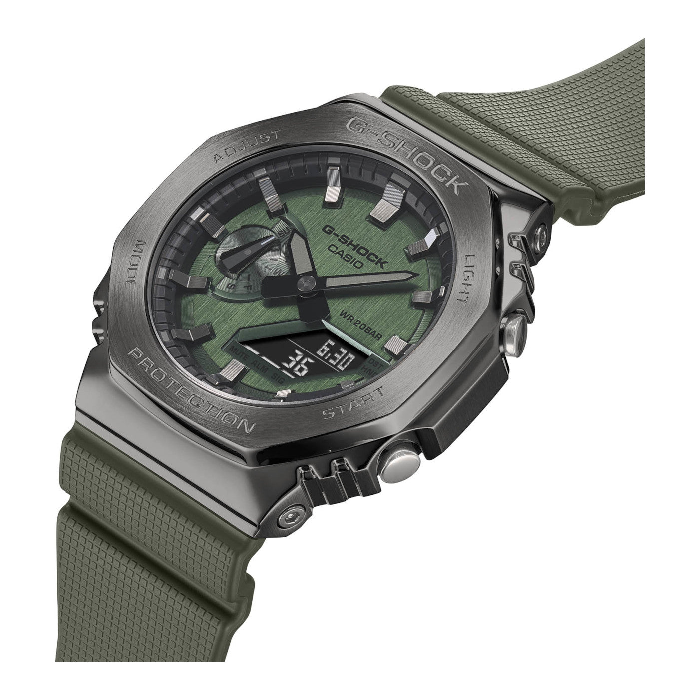 G-Shock GM-2100 Green Watch GM-2100B-3AER
