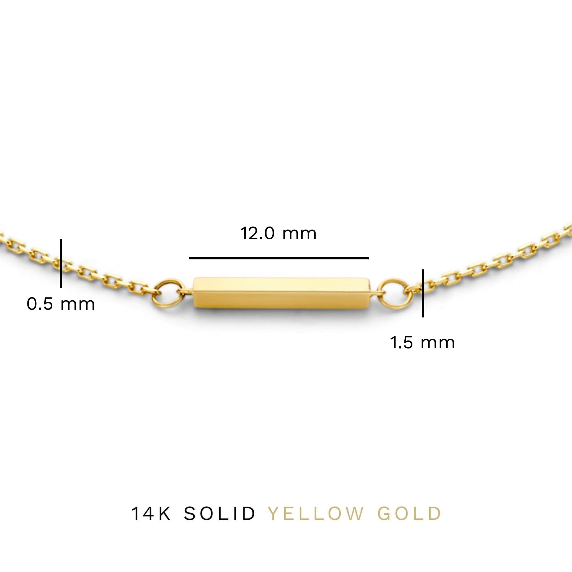 Isabel Bernard Le Marais Rosalie 14 Carat Golden Bracelet IB320130