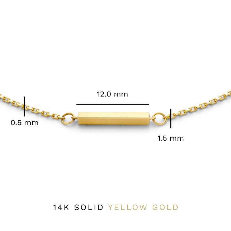 Isabel Bernard Le Marais Rosalie 14 Karaat Gouden Armband IB320130-zoom-