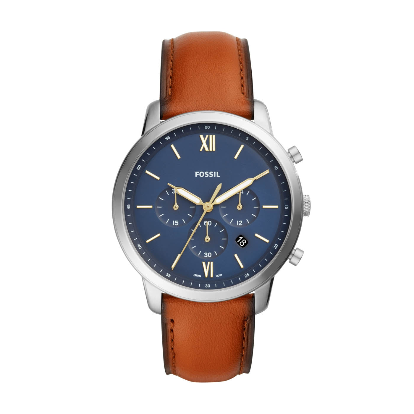 Fossil Neutra Chrono Brown Watch FS5453
