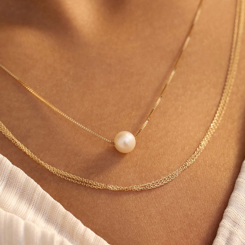 Beloro Jewels La Rinascente Bellisa 9 Karaat Ketting BO340033-zoom-