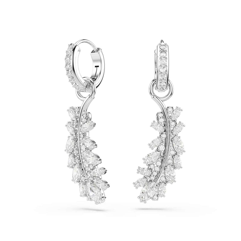 Swarovski Vienna Feather Zilveren Oorbellen 5754272-zoom-