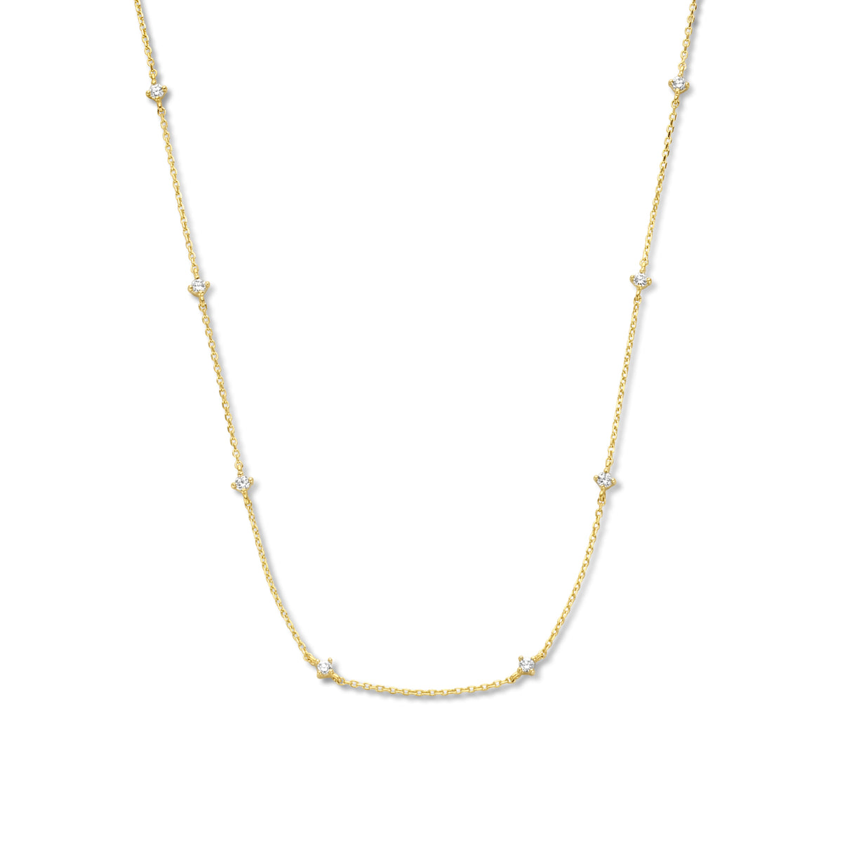 Isabel Bernard Rivoli Esmée 14 Carat Golden Necklace IB340123