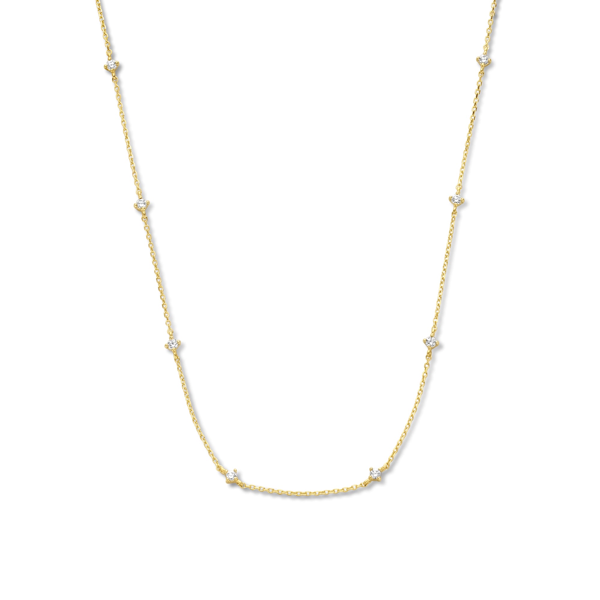 Isabel Bernard Rivoli Esmée 14 Carat Golden Necklace IB340123