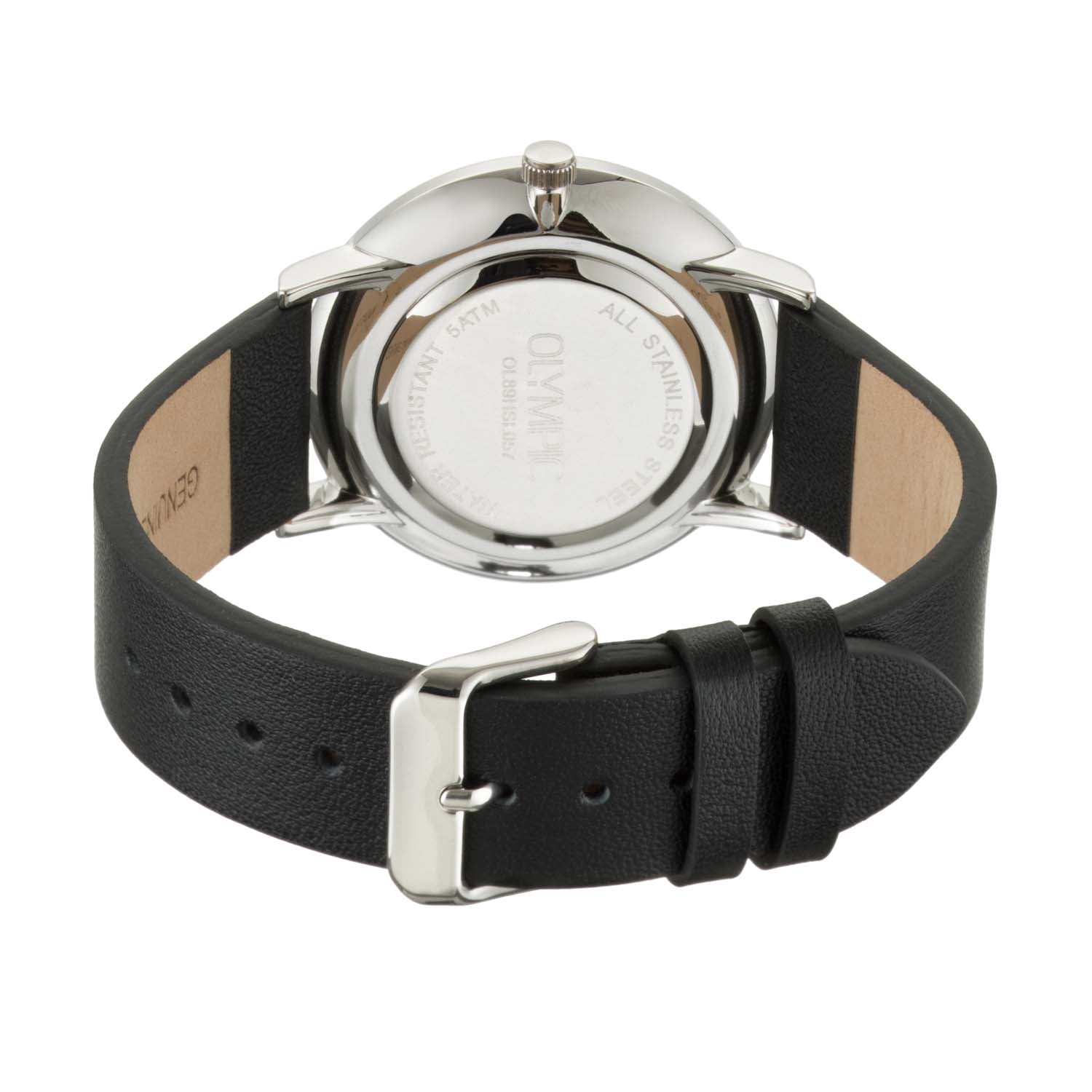 Olympic Tobias Zilverkleurig Heren Horloge 2002-OL89HSL057