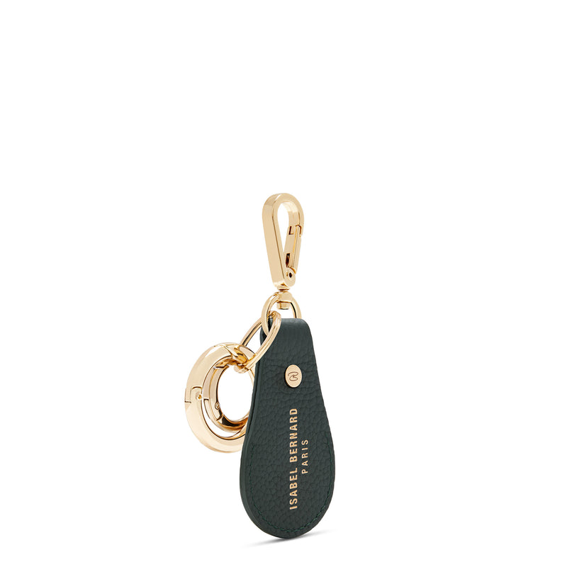 Isabel Bernard Honoré Filou Groene Kalfsleren Airtag Sleutelhanger IB66000-061-zoom-