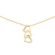 Jackie Gold Moving Love 14 Karat Gold Necklace JKN25.550