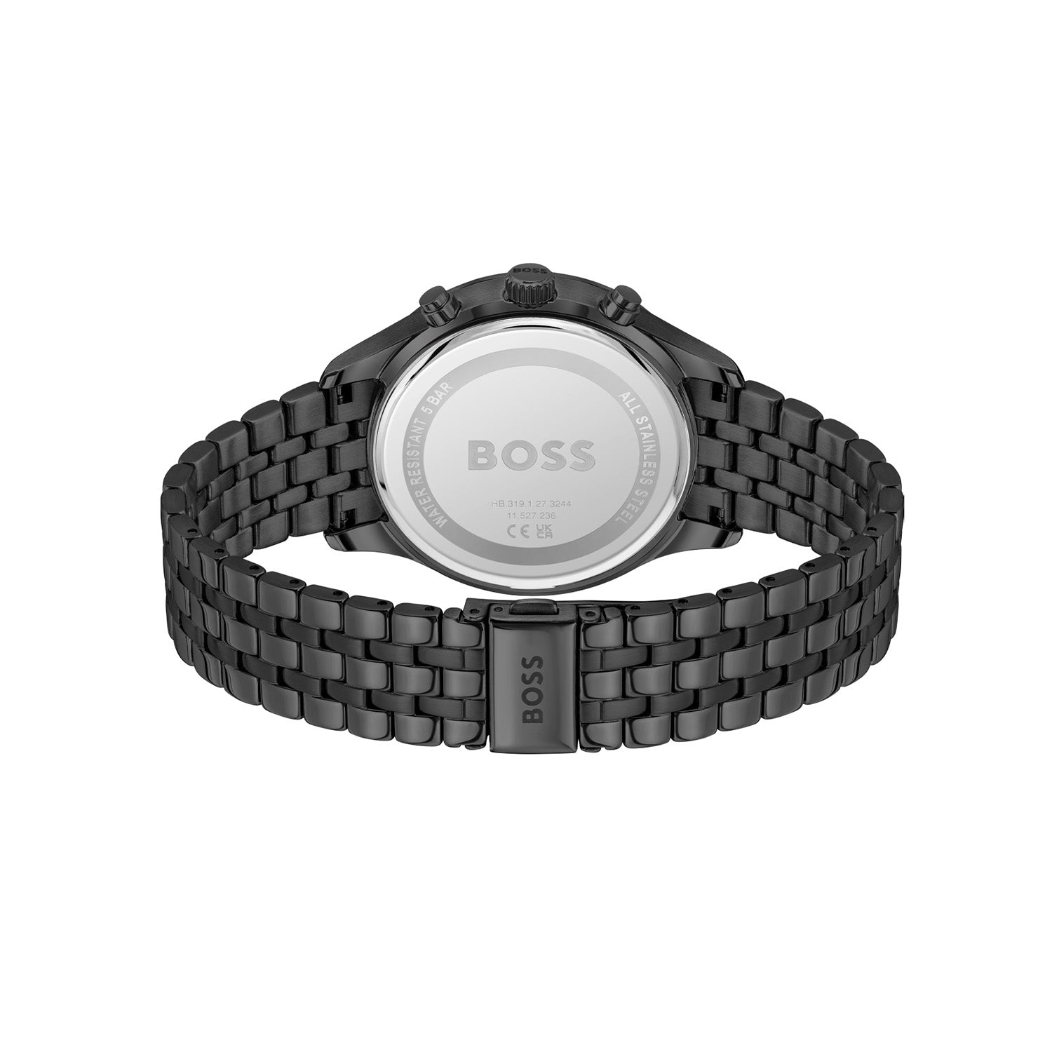 Hugo Boss AVERY Zwart Heren Horloge 2002-HB1514256