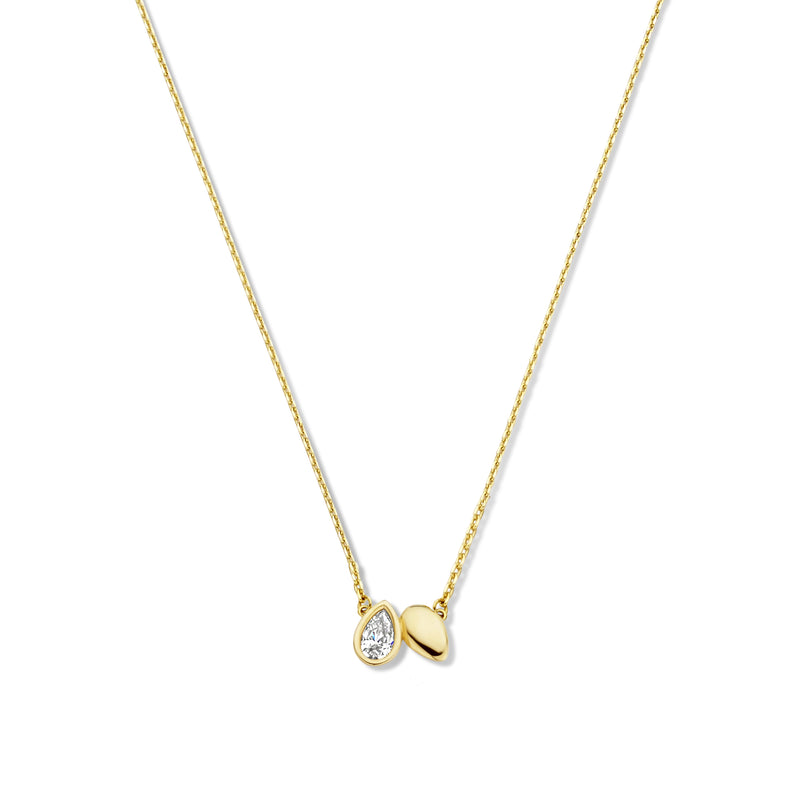 Beloro Jewels Monte Napoleone Natalia 9 karaat ketting BO340015-zoom-