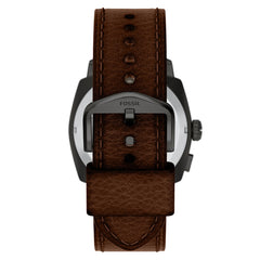 Fossil Machine Big Tic Round Black Dial Watch FS6165