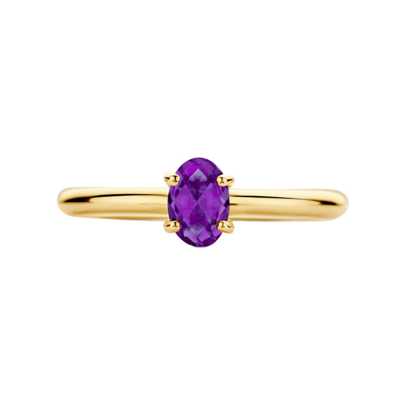 Blush 14 Karaat Gouden Ring 1242YAM/58-zoom-
