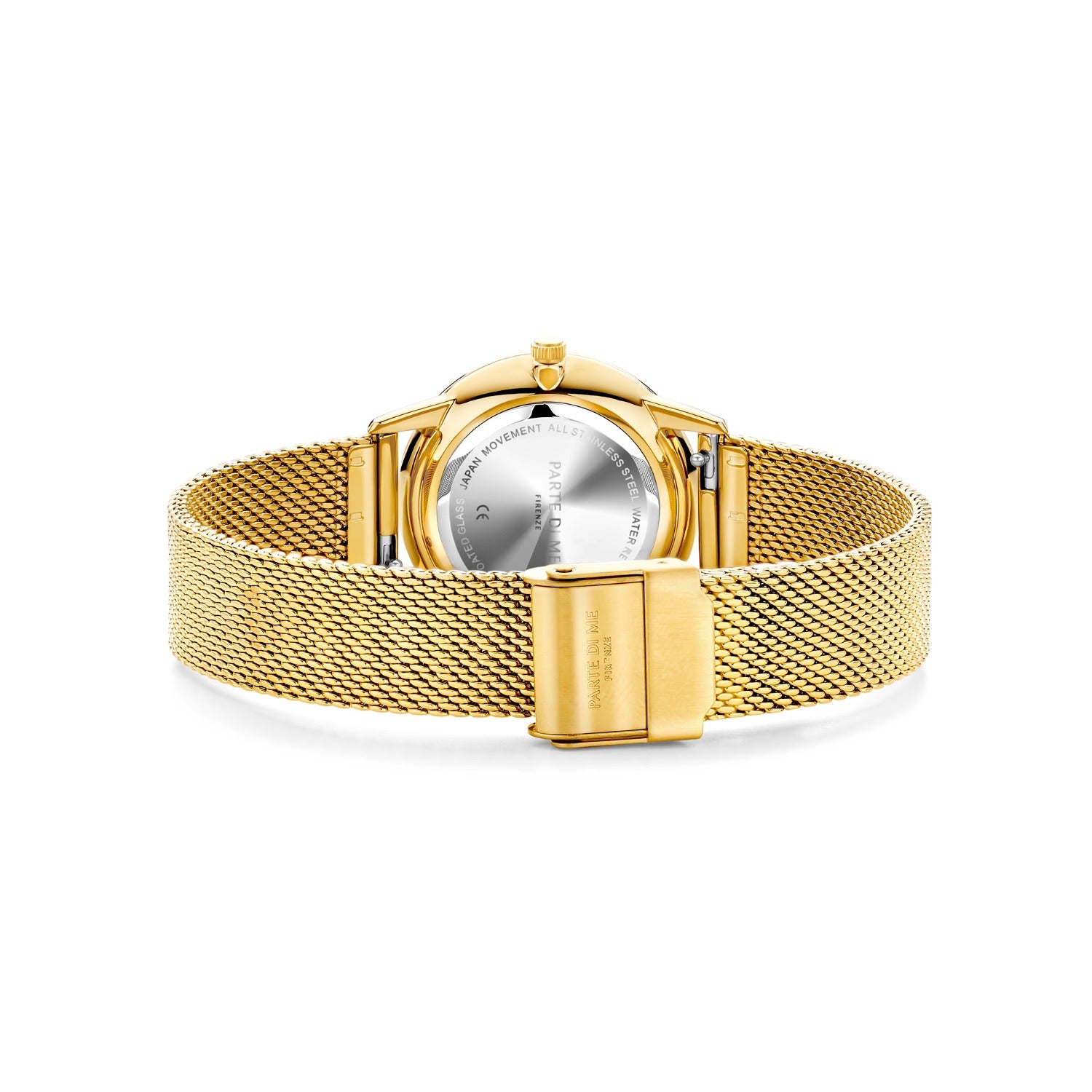 Parte Di Me Orologio round ladies watch gold coloured and black PDM09052