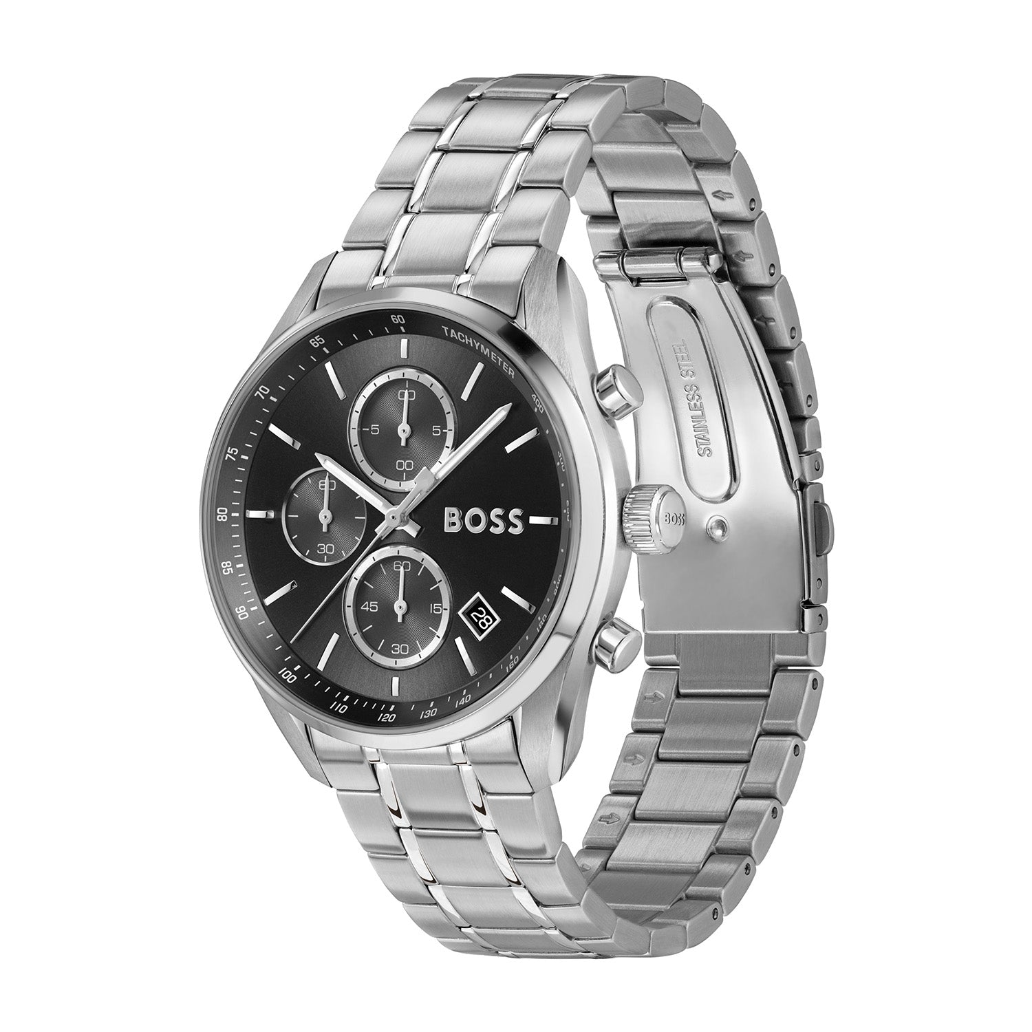 Hugo Boss Grand Prix 40 Silver Men's Watch HB1514259