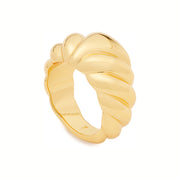 Kate Spade New York French Twist Gold-coloured Ring K9482-GLD-6
