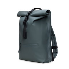 Rains Dark Grey Rolltop Backpack R13320-153