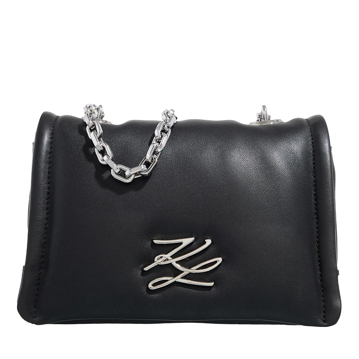 Karl Lagerfeld Black Crossbody Bag 2001-A0491505