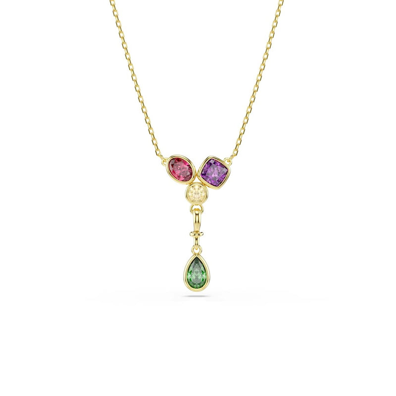 Swarovski Imber Organic Goudkleurige Multicolour Ketting 5753261-zoom-