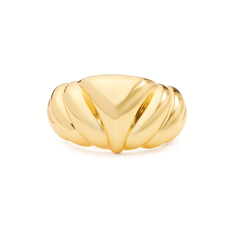 Kate Spade New York French Twist Gold-coloured Ring K9482-GLD-6-zoom-