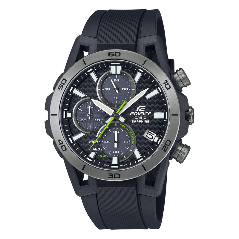 Edifice Classic Black Men's Watch EFS-S640PB-1AVUEF-zoom-