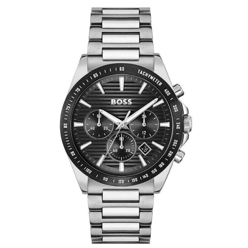 Hugo Boss Strike Chrono Silver Men's Watch HB1514290-zoom-