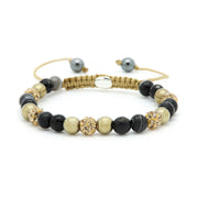 Karma Gold-coloured Spiral Tuscan Sun Bracelet 83784 (Length: 17.50 - 19.00 cm)