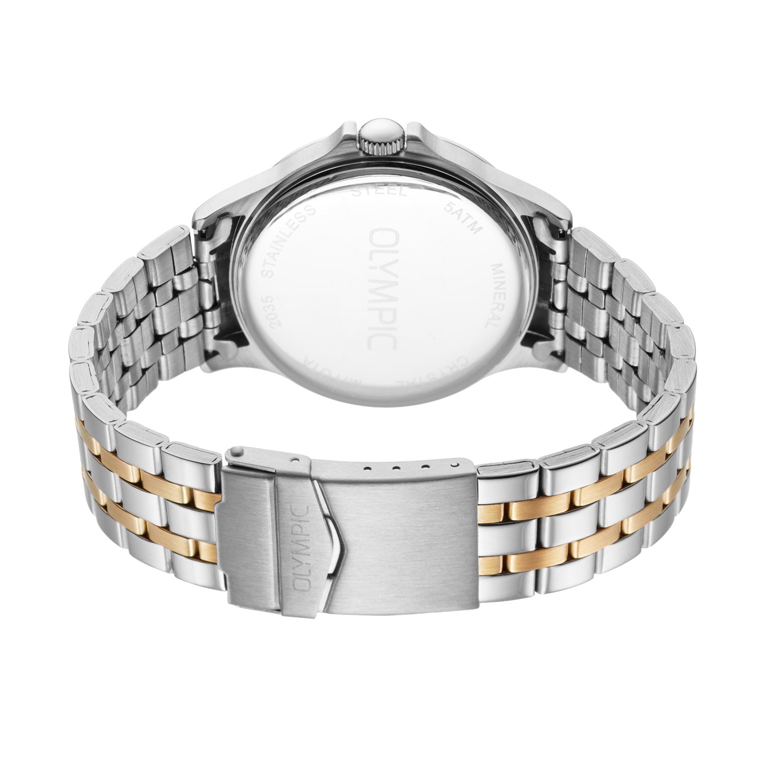 Olympic Dani Zwart Heren Horloge 2002-OL72HSS411B