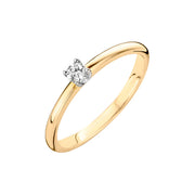 Blush Diamonds 14k Gouden Ring Met Diamant 1602BDI/50