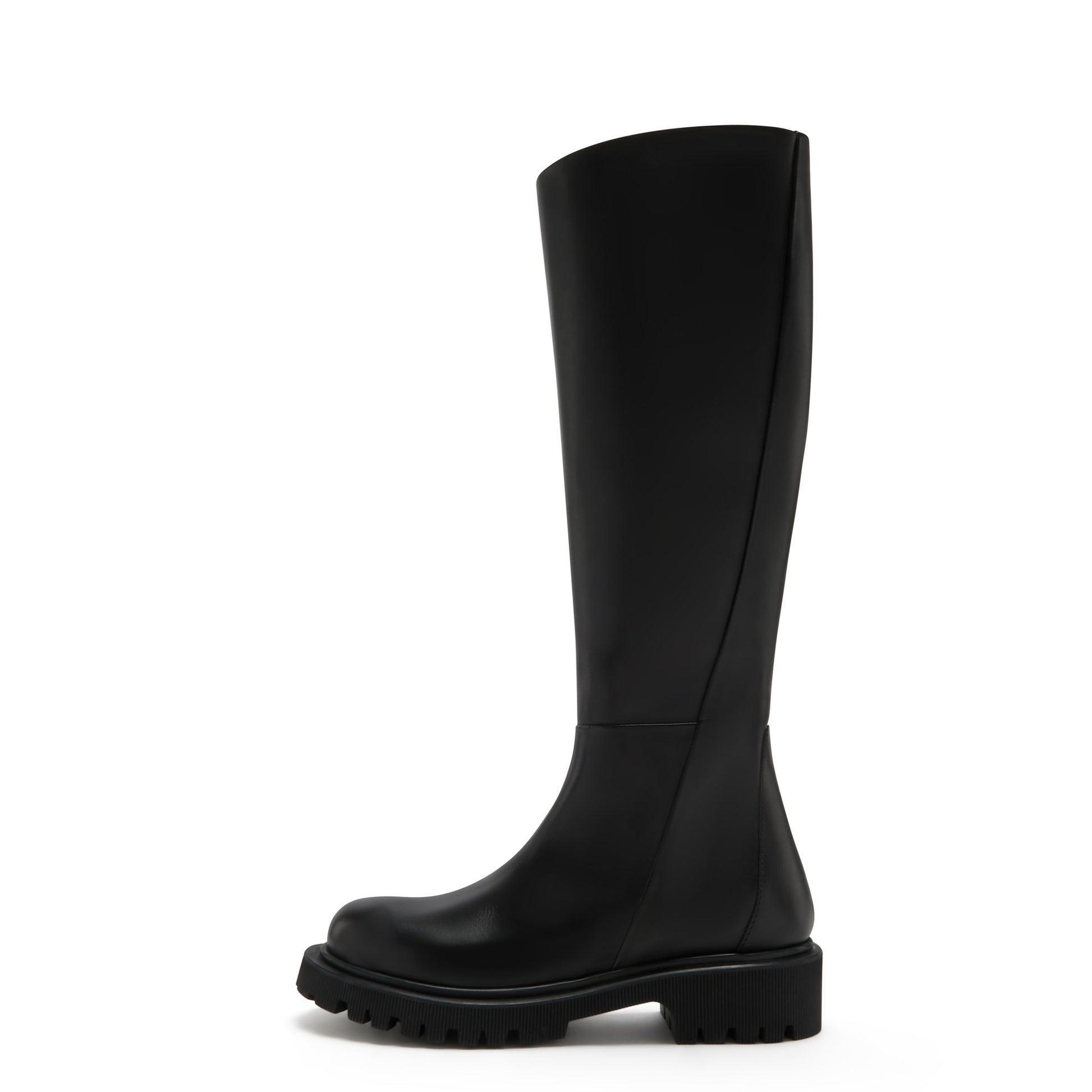 Isabel Bernard Vendôme Riva Black Calfskin Laarzen IB54004-01-42