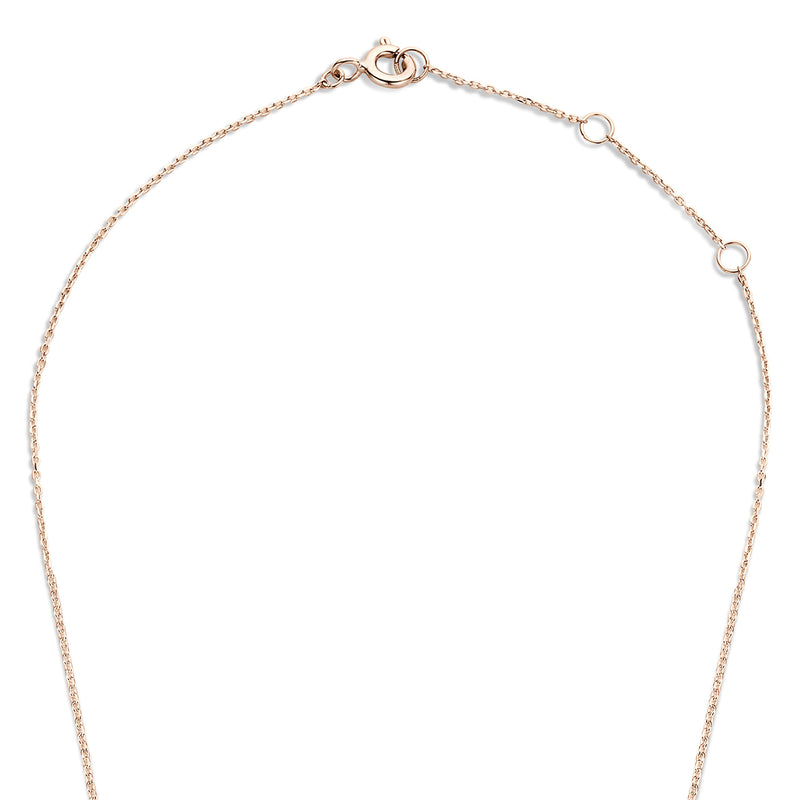 Isabel Bernard La Concorde Garance 14 Karaat Roségouden Ketting IB340142 (Lengte: 40.00-44.00 cm)-zoom-