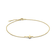 Isabel Bernard Monceau Solange 14 karaat gouden armband IB320064