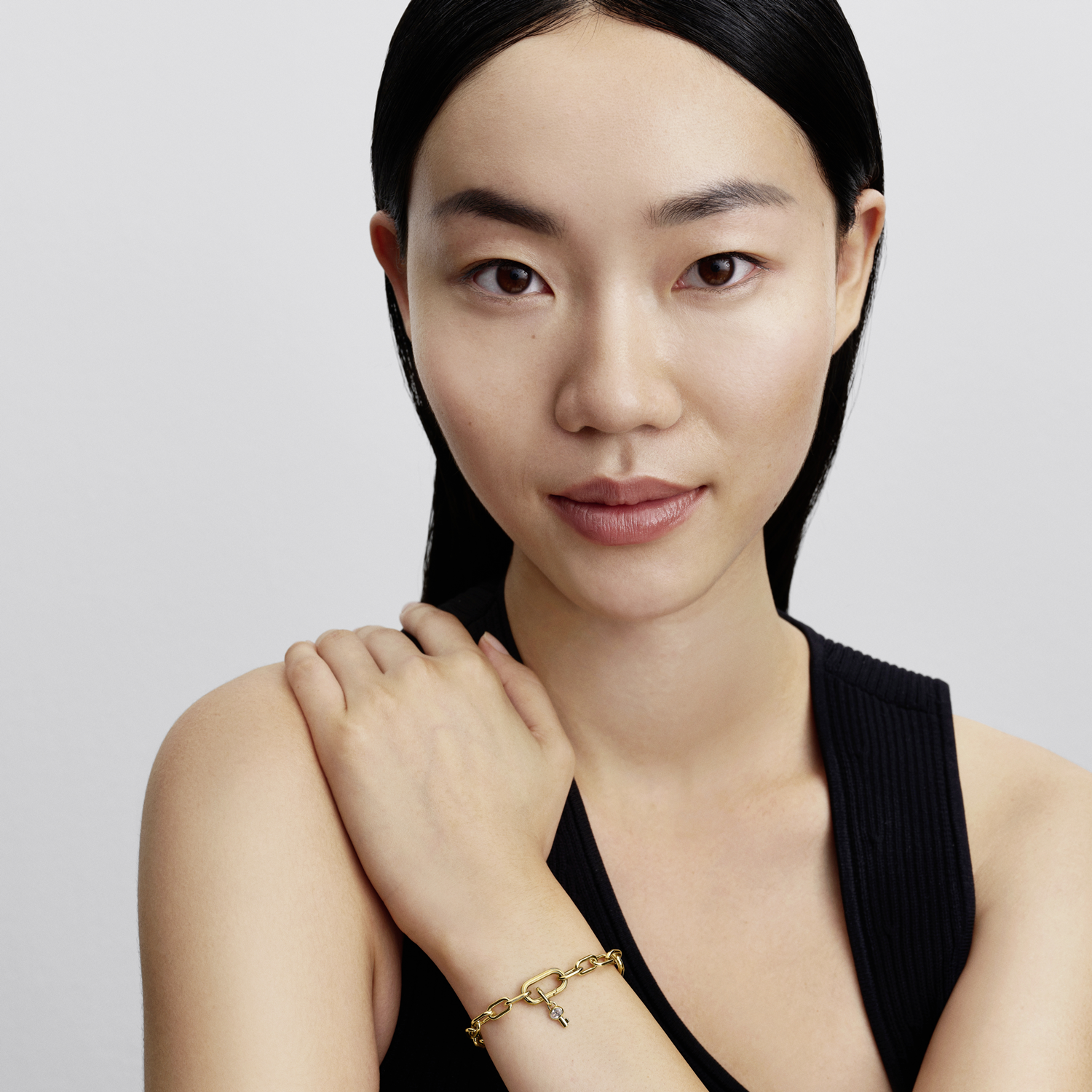 Pandora ME Gold Plated Key Mini Hanging Charm 764339C01