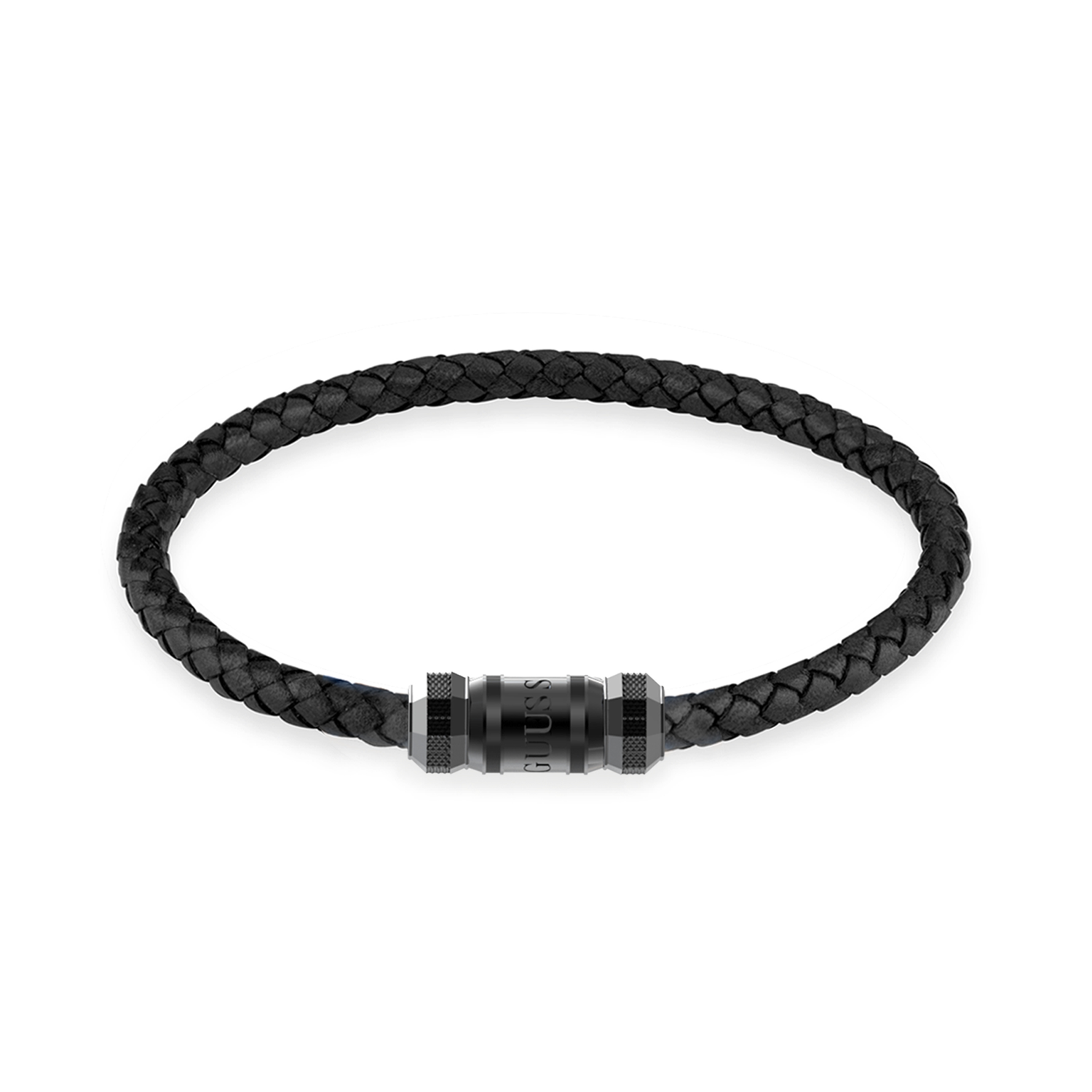 Guess Exagon Black Bracelet JUMB05094JWBKBKS