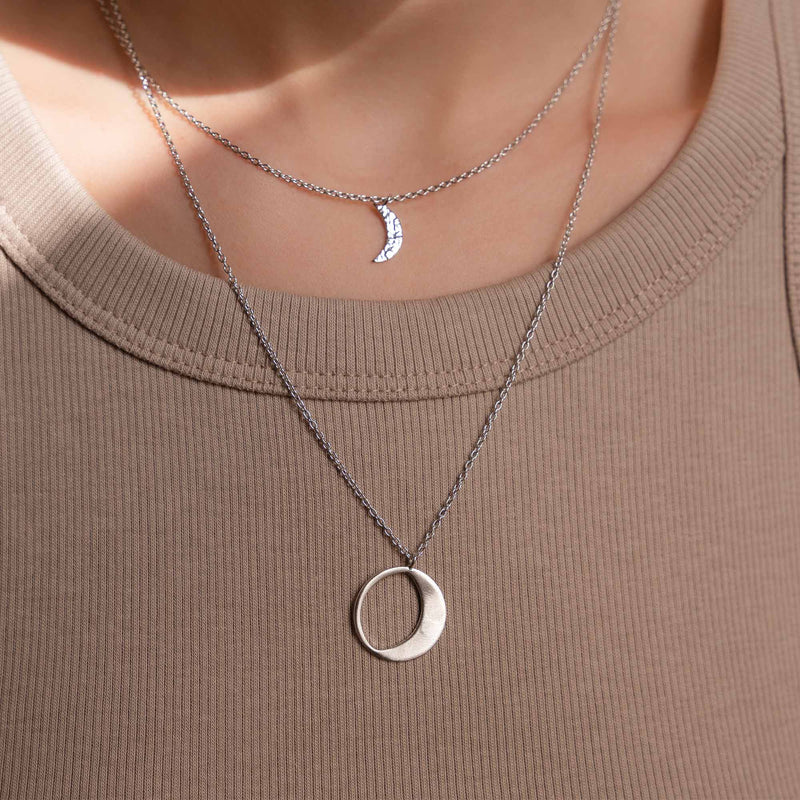 Violet Hamden Luna 925 Sterling Zilveren Ketting met Manen VH10104-zoom-