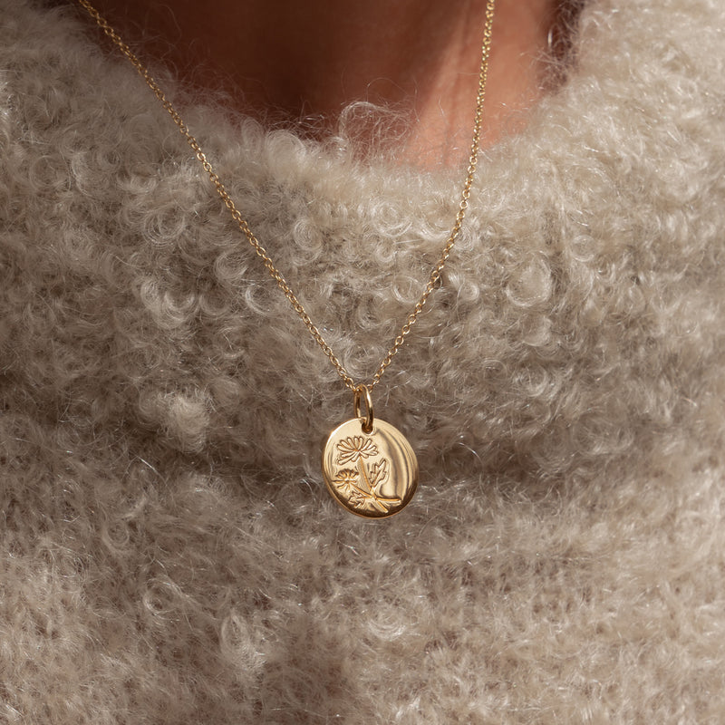 Violet Hamden Venus 925 Sterling Zilveren Gold Plated Ketting met Geboortebloem VH340025-JUN-zoom-