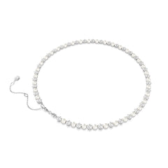 Swarovski Matrix Silver Coloured Necklace 5689623
